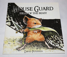 Rare 1st Print Mouse Guard Belly Of The Beast David Peterson Archaia Press HTF