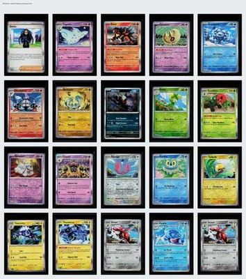 Pokemon Lot (20) Geeta Togekiss Entei Obsidian Flames Reverse Holo / Holo NM