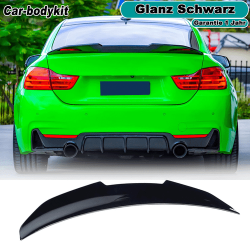 Glanz Schwarz Heckspoiler Abrisskante Spoiler für BMW F36 428i 430i 435i 2013-20 - Bild 1 von 10