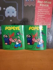 Nintendo Popeye  Tabletop game and watch side art decals. New. 