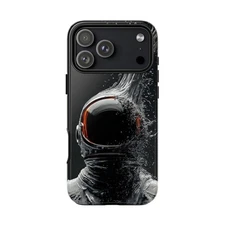 Phone Ink - Case for iPhone/Galaxy/Pixel - Stellar Surge Astronaut Flow