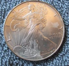 1994 American Silver Eagle 1 Oz .999 Fine Silver Coin