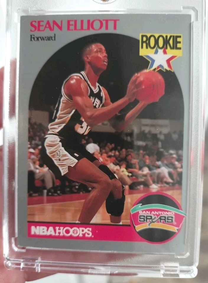 ROOKIE Card EXTREMELY RARE 1990 VINTAGE SEAN ELLIOTT#267 NBA 100%PERFECT MINT 10 - Image 3 of 4