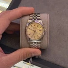 Rolex Datejust Vintage 36mm Champagne Sunburst Fluted Two-Tone Jubilee