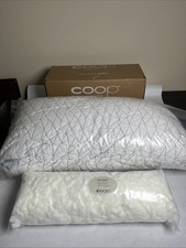 COOP The Original QUEEN Adjustable Cross-cut Memory Foam And Microfiber Pillow