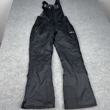 Arctix Snow Bib Overalls Womens Small Black Insulated Ski Snowboard Pants Winter