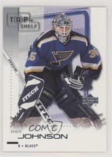 2002-03 Upper Deck Top Shelf Brent Johnson #76 0w8