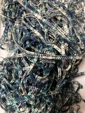 Blue Plaid -Cut Size 4 100 Wool Fabric for Rug Hooking