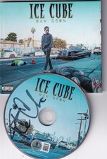 ICE CUBE signed (MAN DOWN) Cd authenticated COMES w/cover BECKETT BAS BW54420