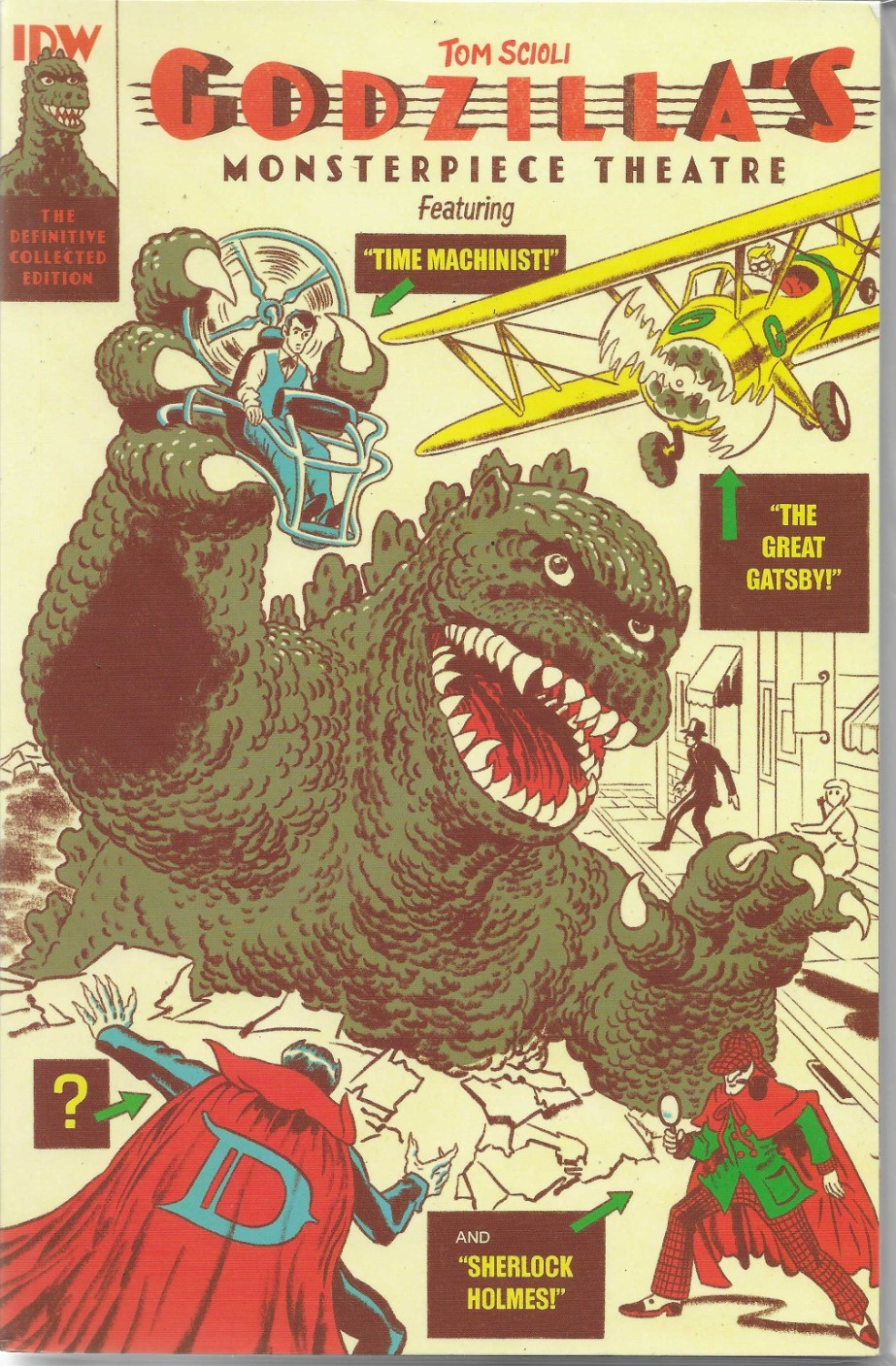 Godzilla’s Monsterpiece Theatre by Tom Scioli (Paperback Book) - Image 8