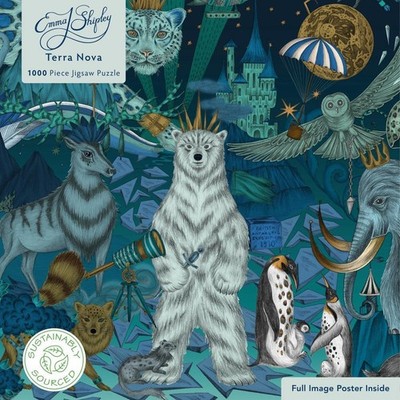Adult Sustainable Jigsaw Puzzle Emma J Shipley: Terra Nova: 1000-pieces. Ethical