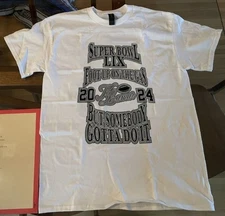 Kendrick Lamar 2024 Super Bowl LIX 90s Basic style White T shirt NH23958