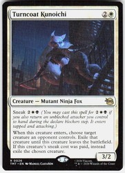 Turncoat Kunoichi #26 Teenage Mutant Ninja Turtles MTG Rare