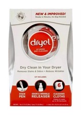 Dryel at Home Dry Cleaner Starter Kit with 6 Cleaning Cloths