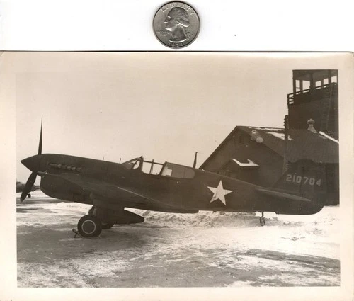 WW2 WWII USAAF US Army Air Force Military Press Photo Curtiss P-40 Warhawk Plane