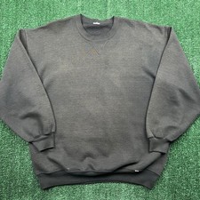 Vintage Russell Athletic Single V Crewneck Sweatshirt Men's XL Faded Black 90s