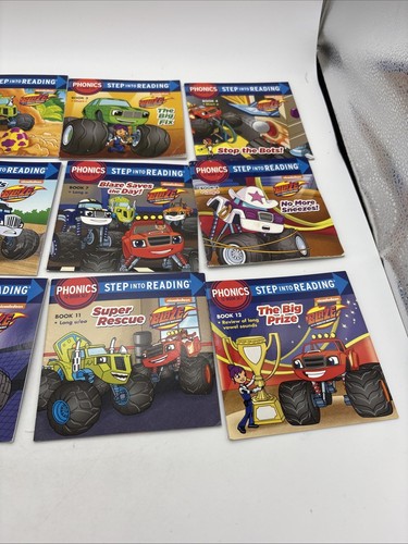 Phonics (Blaze and the Monster Machines) (Step into Reading) Paperback 12 Books - Picture 8 of 8
