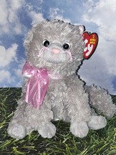 TY Beanie Baby - FLUFF the Cat MWMTs
