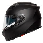 Spada Motorcycle Helmet SP17 Large Matt Black Full Face Commuting Motorbike