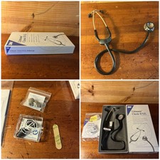 3M Littmann Classic II SE Stethoscope 2201 Black 28in Box Manual Eartips