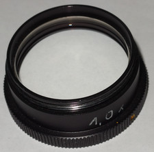 Leica/Wild/Heerbrugg 411589 obiettivo stereomicroscopio, 1,0 x, WD = 89 mm, filettatura M50