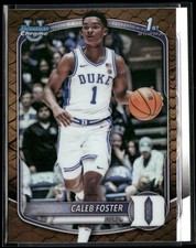 2025-26 Bowman Chrome Caleb Foster Reptilian