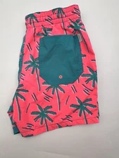 Chubbies Swim Trunks The Prince of Prints Lined 5'' Inseam Men's Small Beach