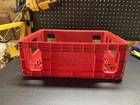 Vintage Coca Cola Red Plastic Carrier Crate Stackable  15 x 11 inches
