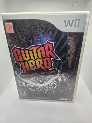Guitar Hero: Warriors of Rock (Nintendo Wii, 2010) Tested CIB