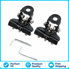2Pcs Universal Hood Mounts LED Light Bar Engine Hood Mounting Brackets