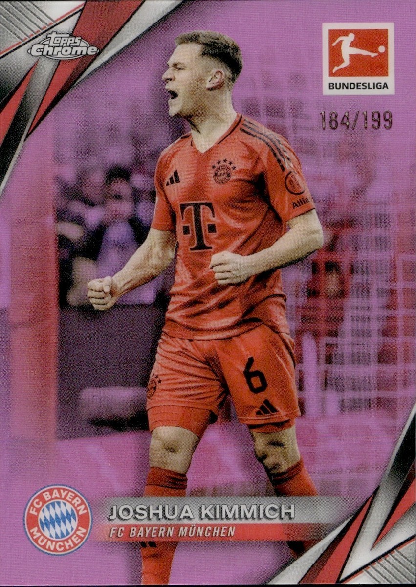 Joshua Kimmich - 2024-25 Topps Chrome Bundesliga - Numbered