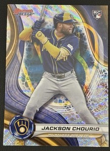 2024 Bowman's Best - Jackson Chourio #38 Wave Refractor (RC)