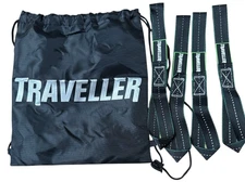 Soft Loop Tie Down Straps 4PK Traveller ATV,Motorcycle, Dirt Bike Loops 1” x 10”