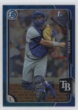 2015 Bowman Draft Chrome Blue Refractor 10/150 Chris Betts #194 0wg1