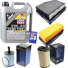 INSPEKTIONSKIT FILTER LIQUI MOLY ÖL 5L 5W-40 für VW Passat Variant 3C5 2.0 TDI