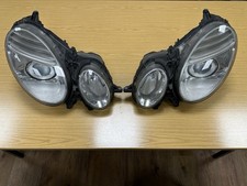 Mercedes E-Klasse W211 Mopf Facelift Scheinwerfer Links u. Rechts Halogen Mercedes E-Klasse W211 Mopf Facelift Scheinwerfer Links u. Rechts Halogen