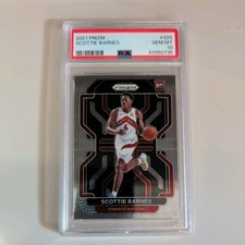 2021-22 Panini Prizm Scottie Barnes Rookie RC #320 PSA 10 GEM MINT