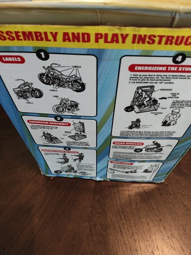 CALCREATIONS Evel Knievel Stunt Cycle (64910) nuovo scatola aperta - Foto 3 di 5