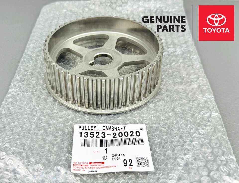 13523-20020 TOYOTA AVALON CAMRY SIENNA SOLARA LEXUS ES RX POLEA, ÁRBOL DE LEVAS OEM Foto 2 de 4