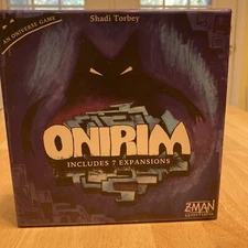 ONIRIM Card Game Z-Man Games 2nd edition 2014 Complete w/ 7 Expansions Excellent