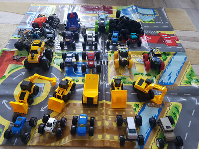 Tonka Profilschalthebel abnehmbare Reifen höhenverstellbar Monstertrucks u.a.