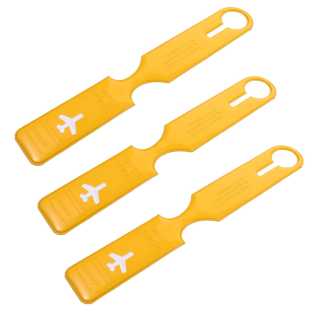 3 Pcs Baggage Case Tag Duffle for Travel Accessories Airplane Bags eBay