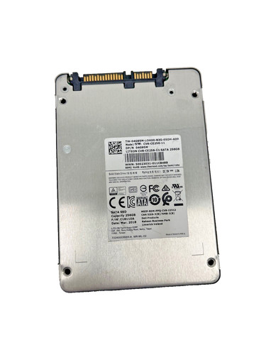 Dell LITE-ON 256 GB SATA 2,5" 6 GB/S Solid State SSD CV8-CE256-11 4G95M 04G95M