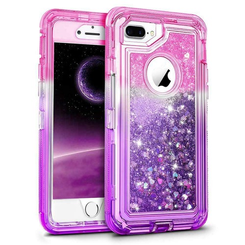 Armor Glitter Liquid Hybrid Case Cover For iPhone Belt Clip fits Otterbox Clip - Picture 28 of 43