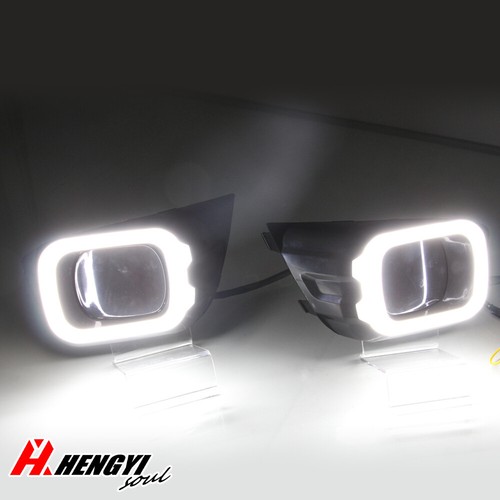 For Ford Ranger PX3 XL XLT XLS LED DRL Fog Daytime Running Light w Turn Singal - Picture 6 of 7