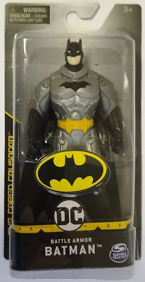DC Caped Crusader Spin Master Battle Armor Batman Action Figure 15cm
