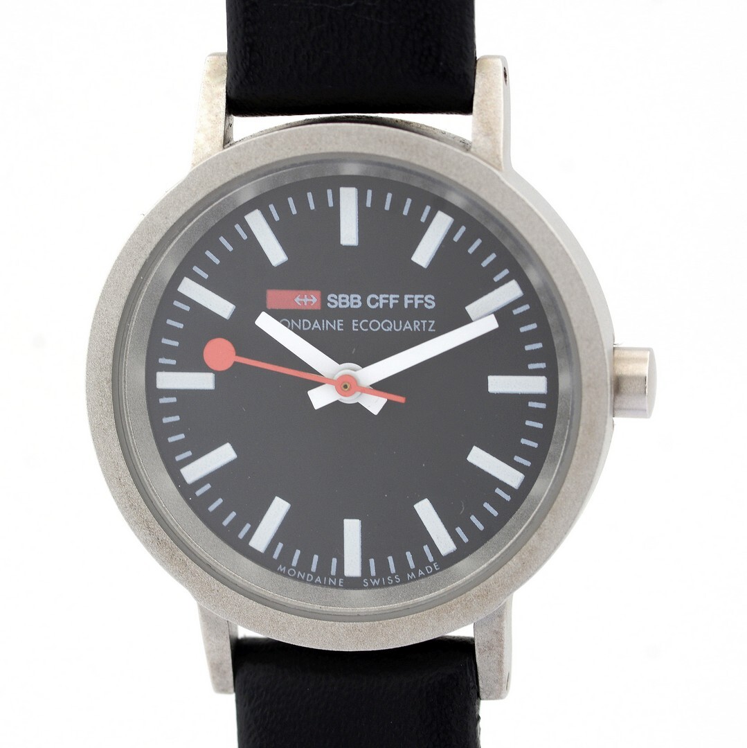 MONDAINE モンディーン 腕時計 クォーツSBB CFF FFS MONDAINE モンディーン 腕時計 クォーツ SBB CFF FFS 3針 中古