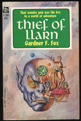 Fiction PB: THIEF OF LLARN by Gardner F Fox. 1966. 1st edition.
