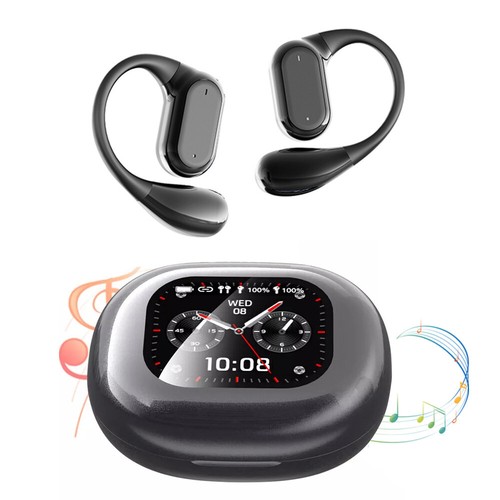 TWS Wireless Earbuds with Ear Hook Bluetooth 5.4 Earphones For Android & iPhone - Zdjęcie 23 z 27