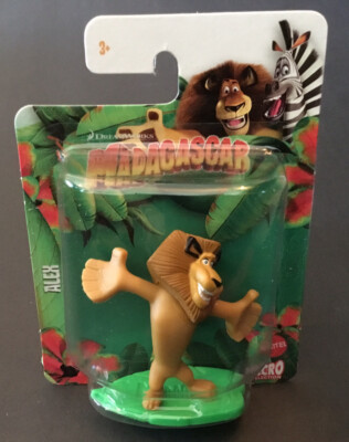 Madagascar Micro Collection Mini Figures Kids Toys or Cake Toppers SET OF 4